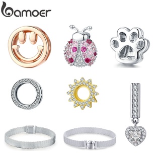 Bamoer Hot Sale 925 Sterling Silver Metropolitan Estilo Mulheres Strand Pulseiras De Moda Jóias Presente SCX001