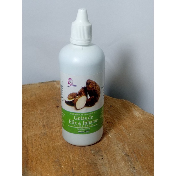 Gotas Elixir & Inhame Composto Produto Natural 100ml - LIMPA O SANGUE ...