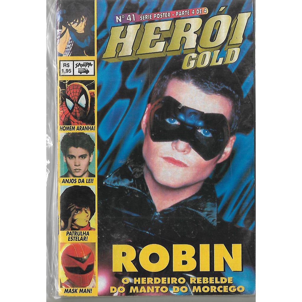 Revista Herói Gold 41 Robin Batman - Editora Sampa