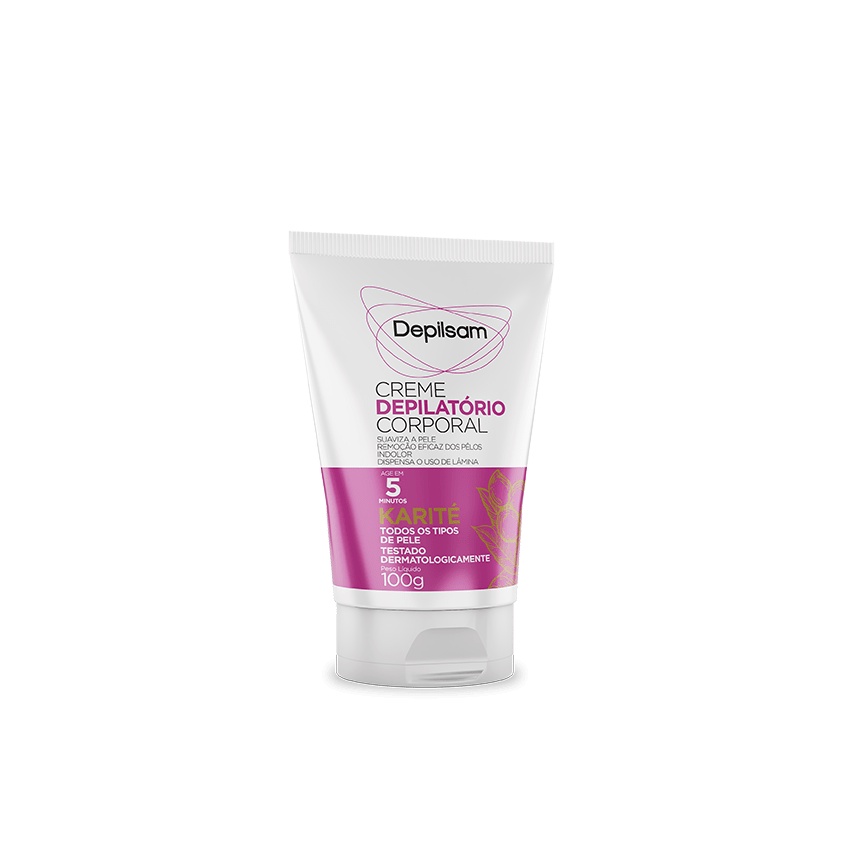 Creme Depilatório Corporal Depilsam Karité 100G
