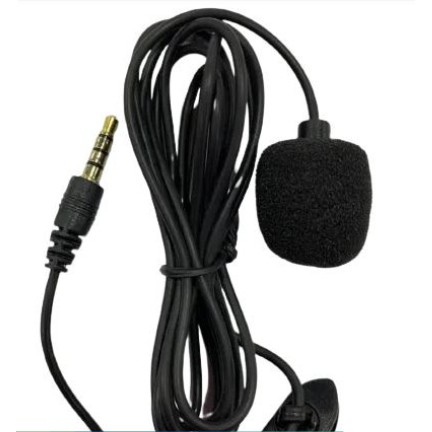 Mini Microfone De Lapela Profissional plug p2 de 3.5mm, 1,5metro
