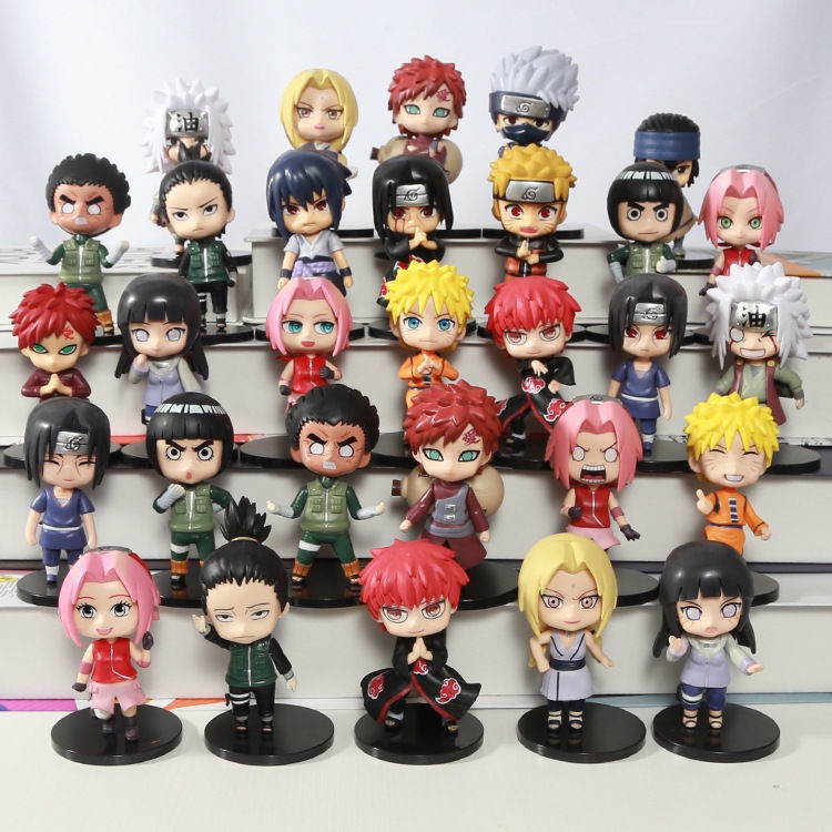 Bonecos Naruto De Coleção Bonecas De 7cm Ornamentos Para Presentes
