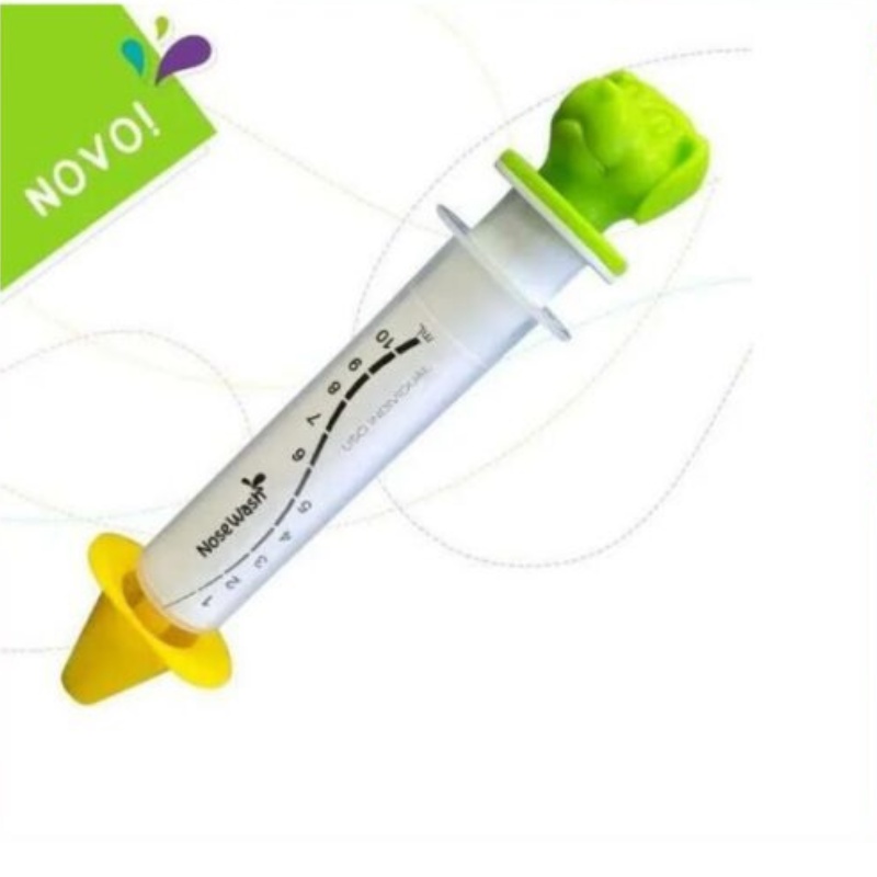 Seringa Para Lavagem Nasal Em Bebês E Crianças Limpeza Nariz - NoseWash Cachorro