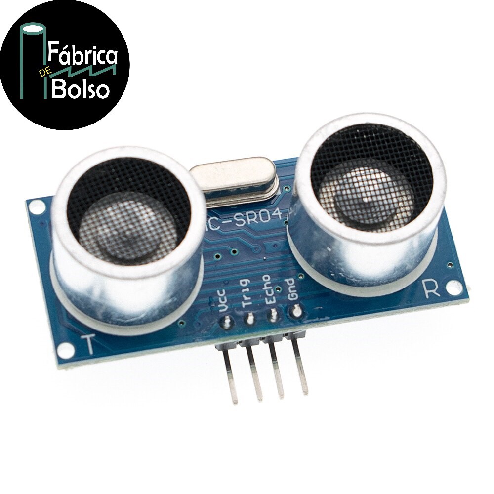 M Dulo Ultrassom Hc Sr Hcsr Sr Arduino Sensor Ultrassonico Shopee Brasil