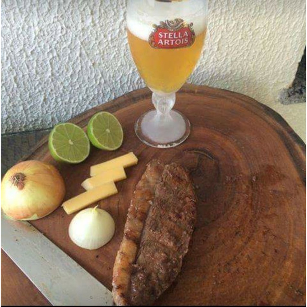 Cepo Tabua De Carne Madeira Rustica Tora Para Churrasco C C