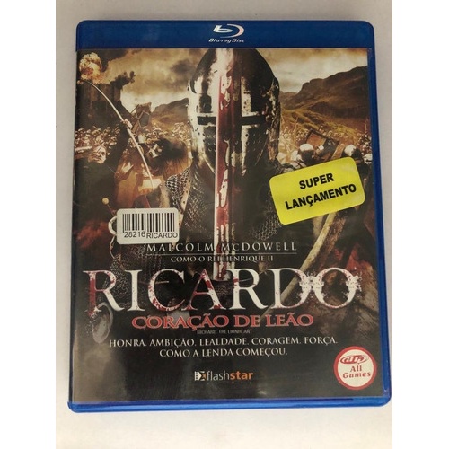 Ricardo Coracao De Leao - Bluray usado