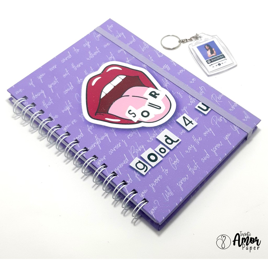 Caderno Olivia Rodrigo Good 4 U (A5) em Oferta na Shopee