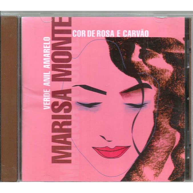 1435 Mcd- Cd Original 1994- Marisa Monte- Verde Anil Amarelo Cor De Rosa E Carvão- - MPB- Pop