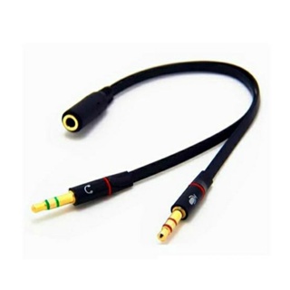Adaptador p3 femea para fone e microfone Headset em Oferta na Shopee
