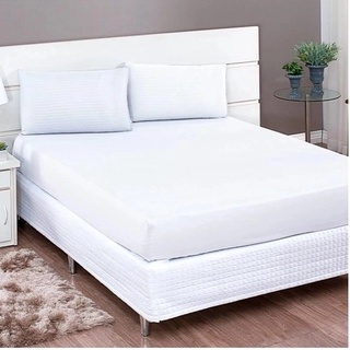 Capa Protetora para Colchão Cama Casal proteção impermeável antialérgico anti mofo e acaro em TNT Laminado c/ Ziper