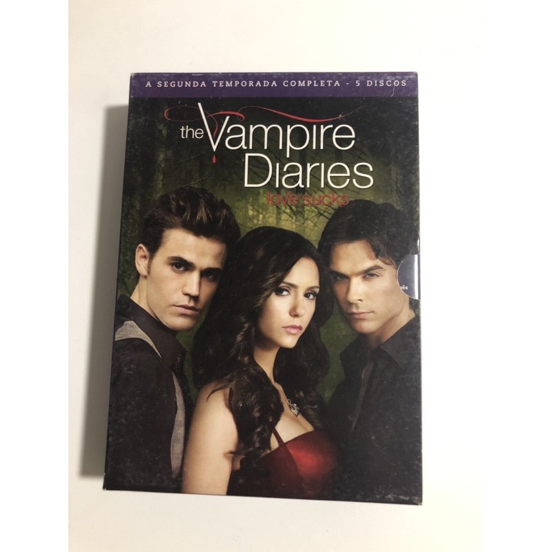 box segunda temporada the vampire diaries tvd | Shopee Brasil