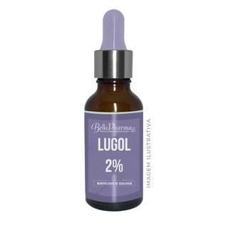 Solução De Lugol 2% Inorgânico- Vidro Conta Gotas 30 Ml em Oferta na Shopee