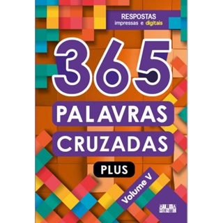 Livro - 365 Palavras cruzadas plus - volume V em Oferta na Shopee