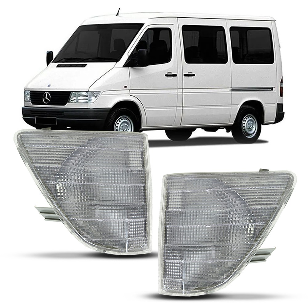 Lanterna Dianteira Pisca Sprinter 1995 1996 1997 1998 1999 2000 2001 2002 Cristal em Oferta na Shopee