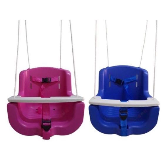 Balanço Plástico Infantil para Bebes/Criança Cadeirinha Menino/Menina Azul/Rosa