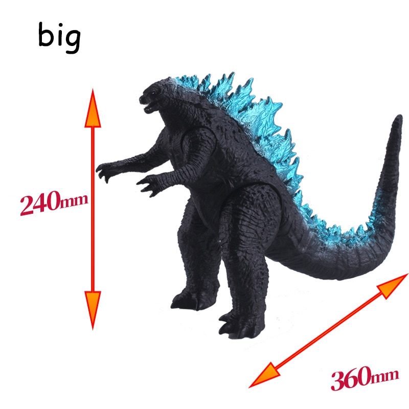 Godzilla Vs King Kong Of Monsters Pvc Action Figure Movie Animal Dinosaur  Toys Monster 36CM PVC Mobile Model Kids Figma | Shopee Brasil