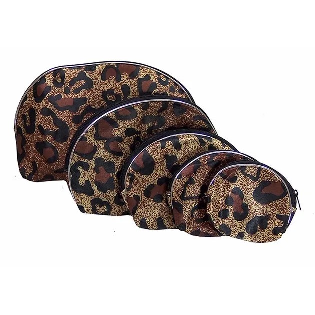 Detalhes do Kit com 5 Peças Necessaire Feminina para Objetos Pessoais