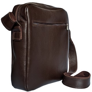 Bolsa Shoulder Bag Transversal Em Couro Legitimo Bolsa Pequena Em Ziper