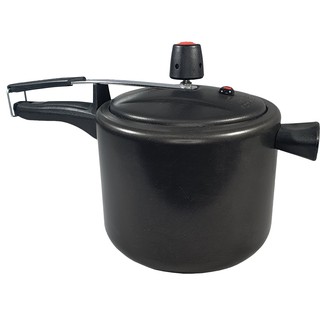 Panela De Pressão 4,5 Litros Antiaderente Com 5 Camadas De Teflon Cor Preto