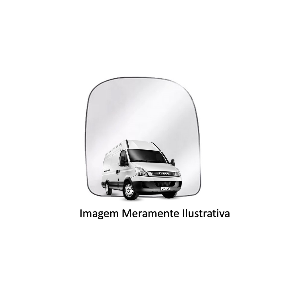 LENTE RETROVISOR CONVEXA LADO DIREITO - IVECO DAILY - SUPERIOR