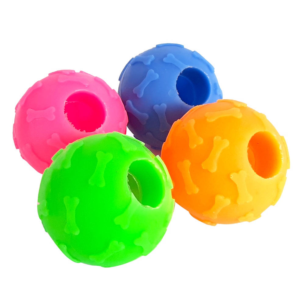 Brinquedo Recheável Mordedor Pet Bola Snacks - Petgrows