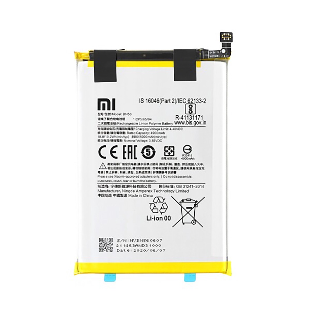 Bateria Bn56 Original Xiaomi Celular Redmi 9a / Redmi 9c / Poco M2 + Garantia