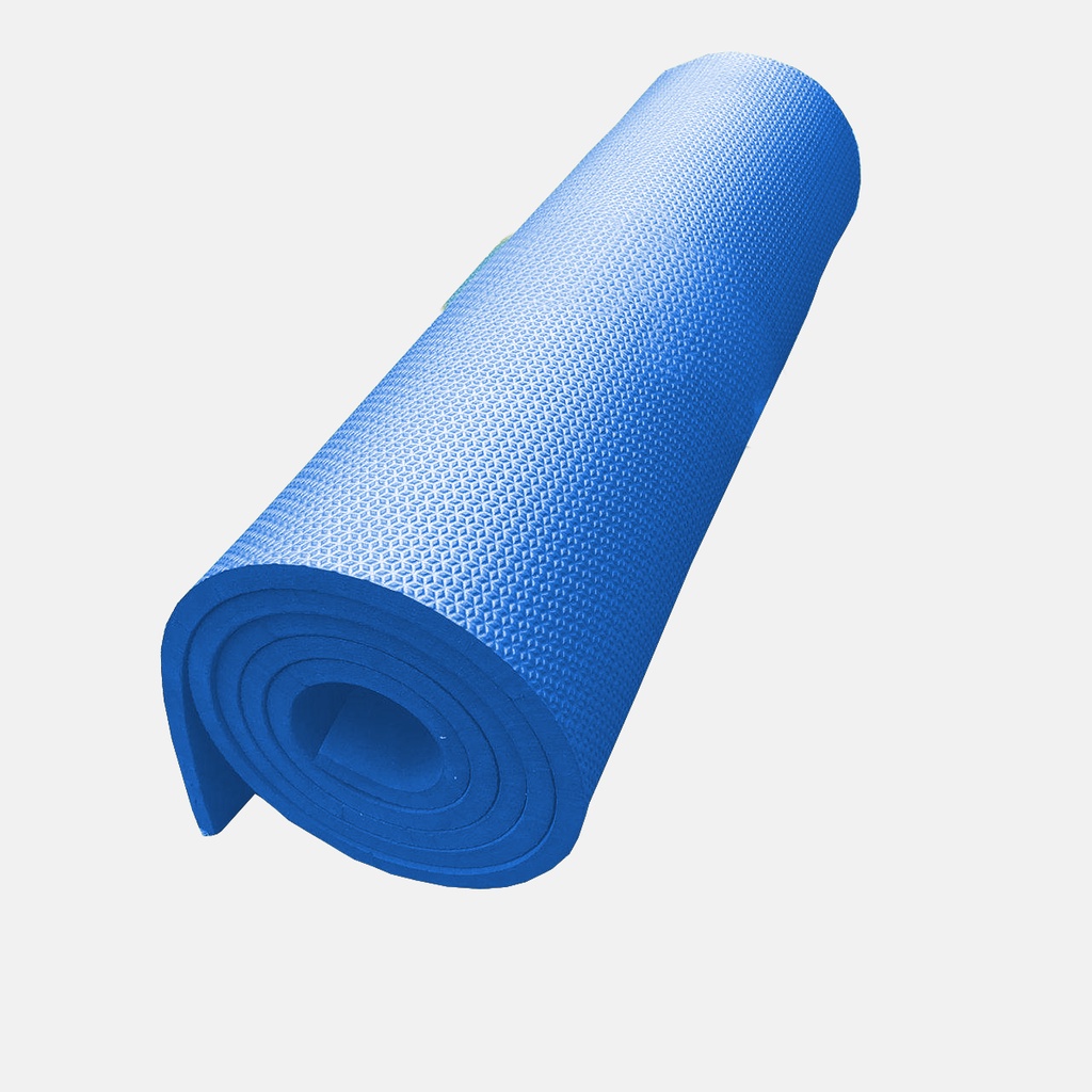 Tapete de yoga pilates alta densidade 1,80x0,53m texturizado