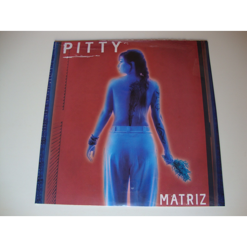 Lp - Vinil - Pitty - Matriz ( Vinil Azul ) - Lacrado, 180 gramas