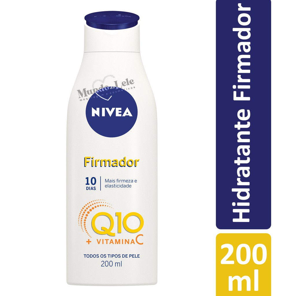 Creme Corporal Firmador Q10 Todos os Tipos de Pele 200ml Nivea em Oferta na Shopee