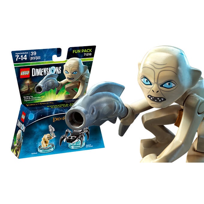  Lord Of The Rings Gollum Fun Pack - LEGO Dimensions : Video  Games