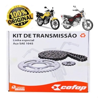 Kit Relacao Transmissao Tracao Suzuki Yes 125 Intruder 125 2004 2005 2006 2007 2008 2009 2010 2011 2012 2013 2014 2015 Original Cofap em Oferta na Shopee