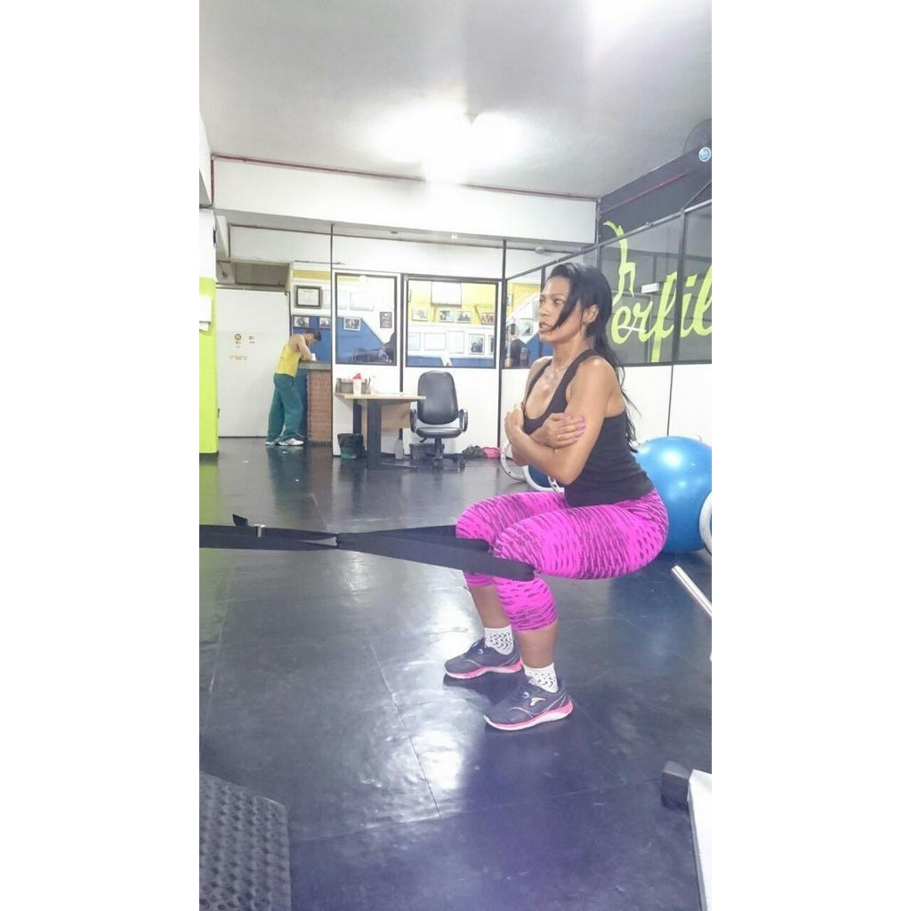 Fita Para Agachamento Sissy Squat / Cinturão Russo (couro)