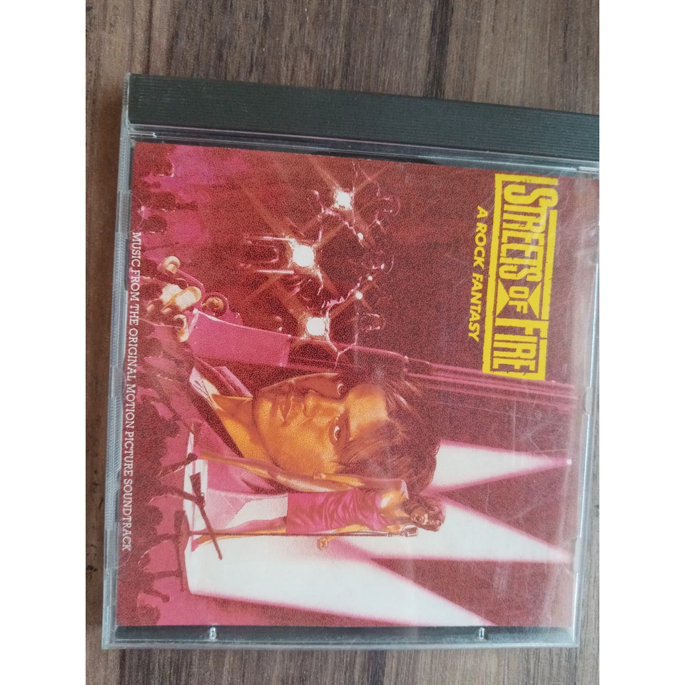 CD Streets of Fire Ruas de Fogo A Rock Fantasy Soundtrack 1984 (importado)