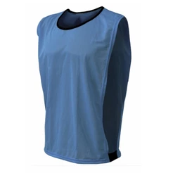 Colete para Treinamento Light Adulto com Viés Gola TRB Sports Azul Celeste