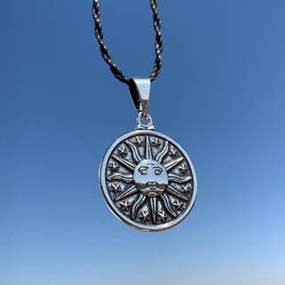 Colar Amuleto Sol Estrelado