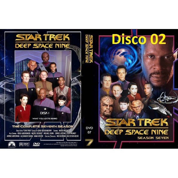 Dvd Star Trek Deep Space Nine - 7ª Temporada Completa - Legendado ou Dublado - 04 Discos
