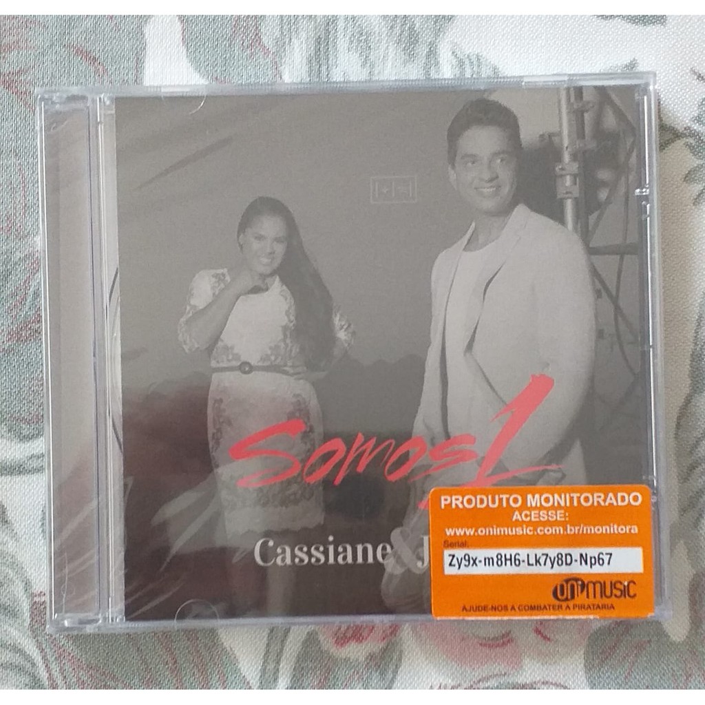 Cd Cassiane E Jairinho - Somos 1 - Lacrado