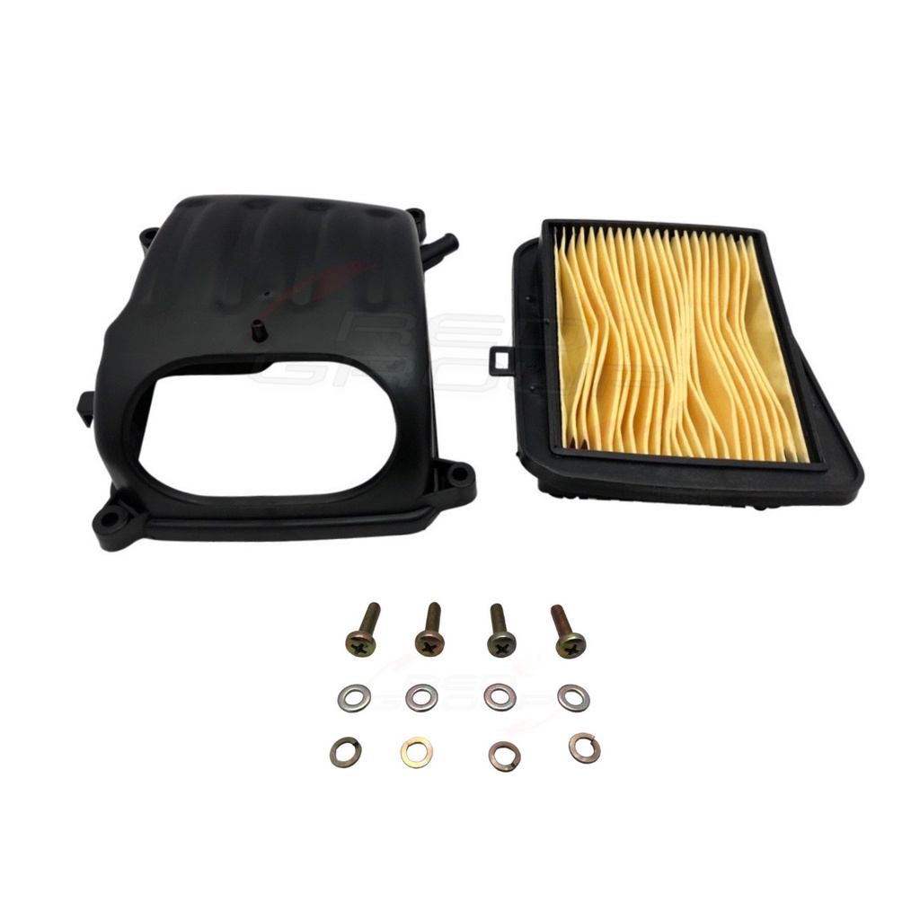 Tampa Filtro Ar + Filtro Ar + Kit Fixa Tampa Honda Fan 160 2014 a 2026