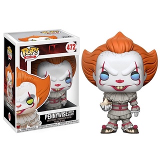 Funko Pop 472 It - Pennywise with Boat Action Figure Brinquedos Boneco Brinquedo
