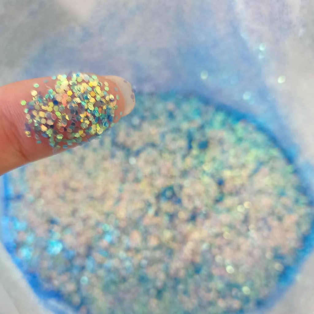 10g Glitter Matrix Sereia 0,040" (1mm |1/24) 180º em Oferta na Shopee