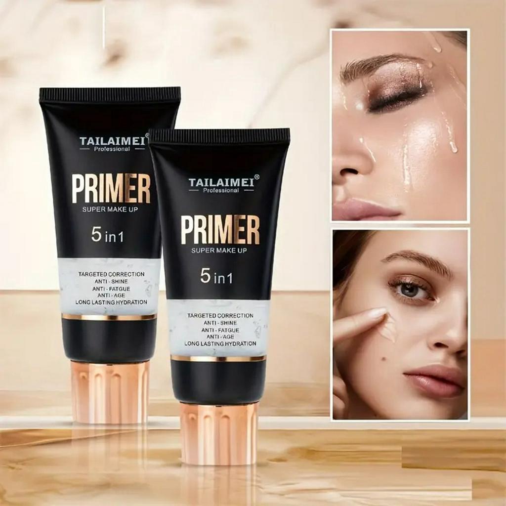 Primer de Maquiagem Isolante Hidratante Duradouro Invisível em Gel