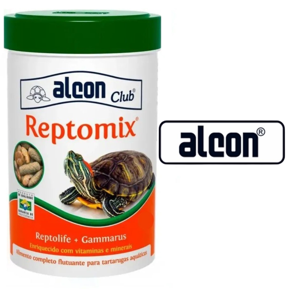 Reptomix 60g Alimento Completo Para Tartarugas Aquáticas - Alcon