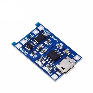 Módulo Carregador De Baterias Lítio bateria TP4056 18650 com proteção Lithium MICRO