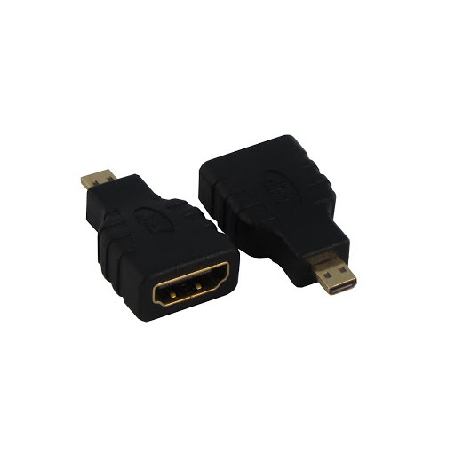 ADAPTADOR CONVERSOR MICRO HDMI MACHO PARA CABO HDMI FÊMEA