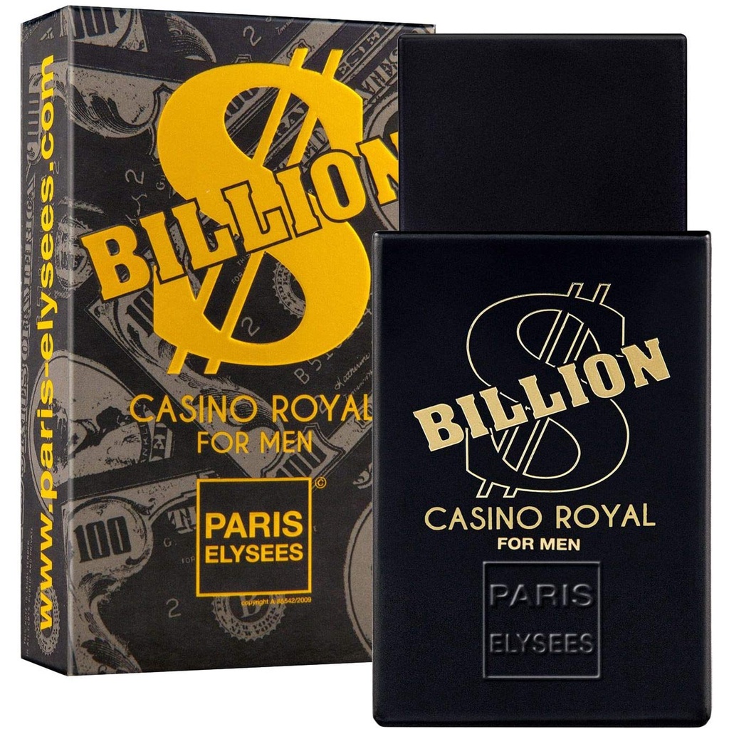 Perfume Billion Cassino Royal Paris Elysses