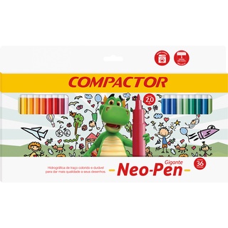 Neo-Pen Gigante 36 Cores