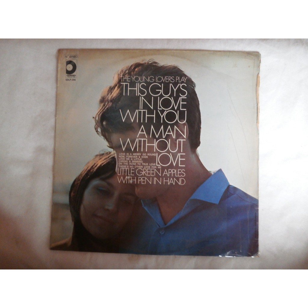 Lp The Young Lovers Play, Vinil De Música Instrumental, Raro