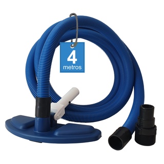 Kit Mangueira 4 M + Aspirador - Universal - Reduz em ate 60% consumo da agua na aspiração