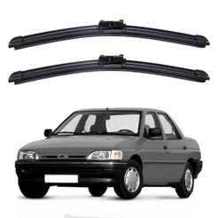 Par Palhetas Limpador Para-brisa Para Carro Ford Verona 1993 A 1996 Kit .