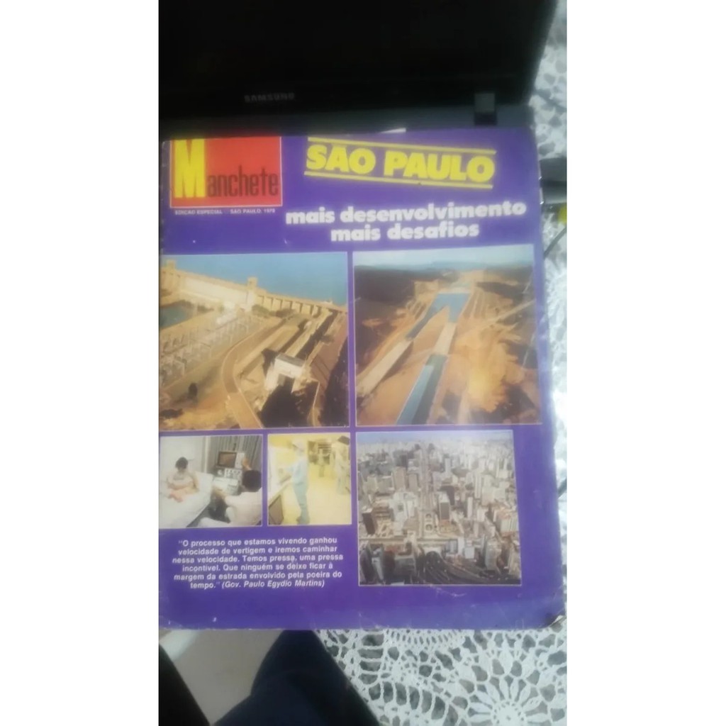 Revista Manchete -edição São Paulo